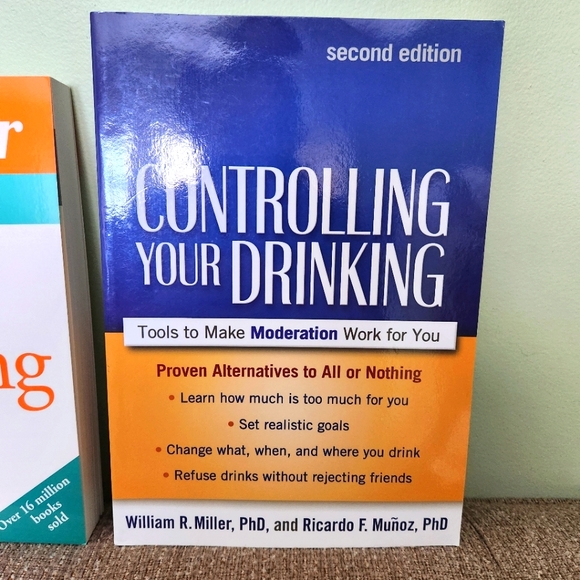 2 books on quitting alcohol. NEW CONDITION. - Picture 3 of 5